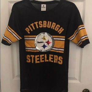 Pink NFL Steelers Top